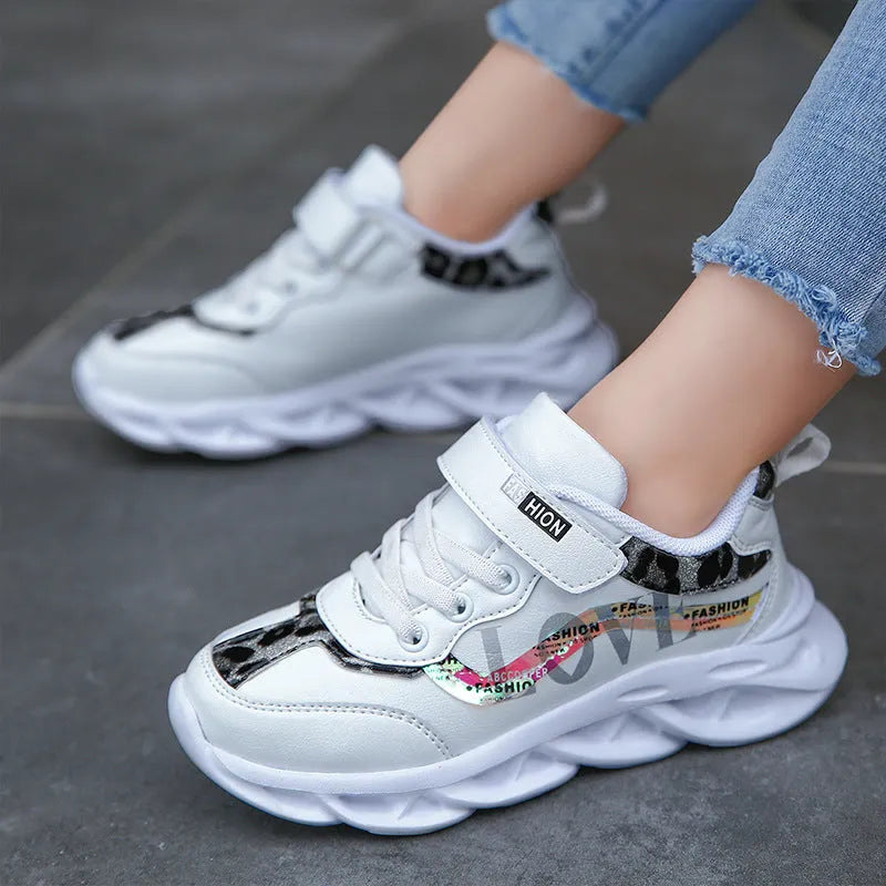 Korean Style Trendy Shoes Girls Girls Shoes Children's Sports Shoes - Enfance-Heureuse