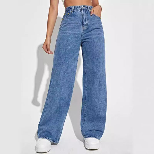 European And American Ladies Jeans Women's Jeans - Enfance-Heureuse