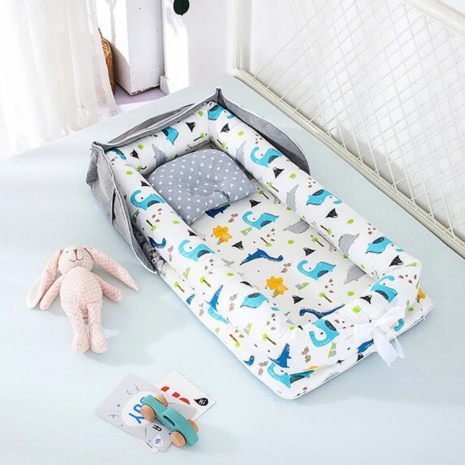 Lit bébé pliable, - Enfance-Heureuse