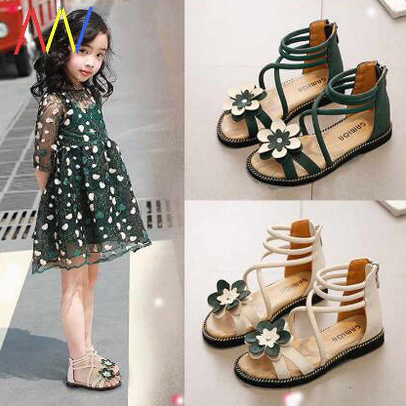 Kids children shoes baby girl beach summer girl sandals - Enfance-Heureuse
