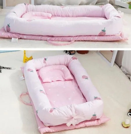 Lit bébé en coton - Enfance-Heureuse