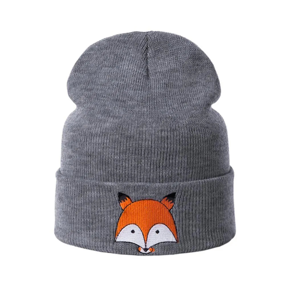 Brodé bonnet de laine - Enfance-Heureuse