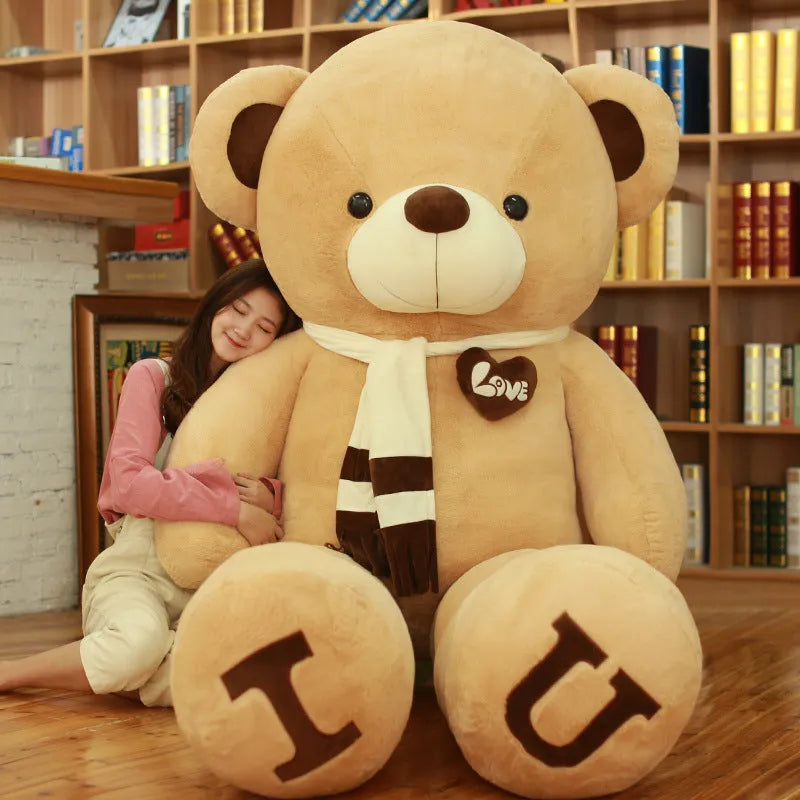 Coeur Oreiller Ours En Peluche Jouet Cadeau du Jour de Valentine - Enfance-Heureuse