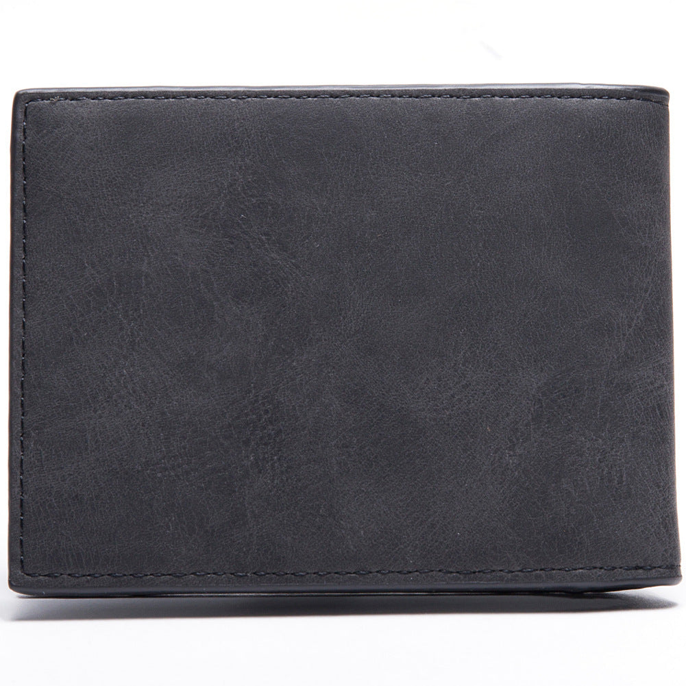 Fashion Men Wallets Mens Wallet with Coin Bag Zipper Small Money Purses New Design Dollar Slim Purse Money Clip Wallet - Enfance-Heureuse