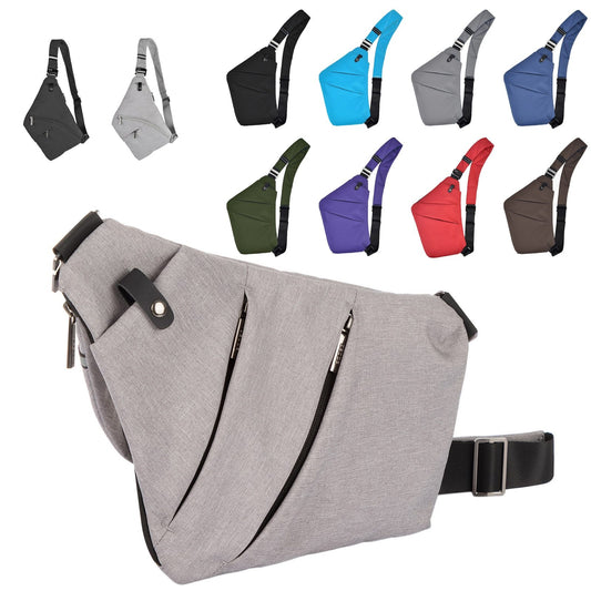 Canvas Chest Bags For Men And Women Across One Shoulder - Enfance-Heureuse