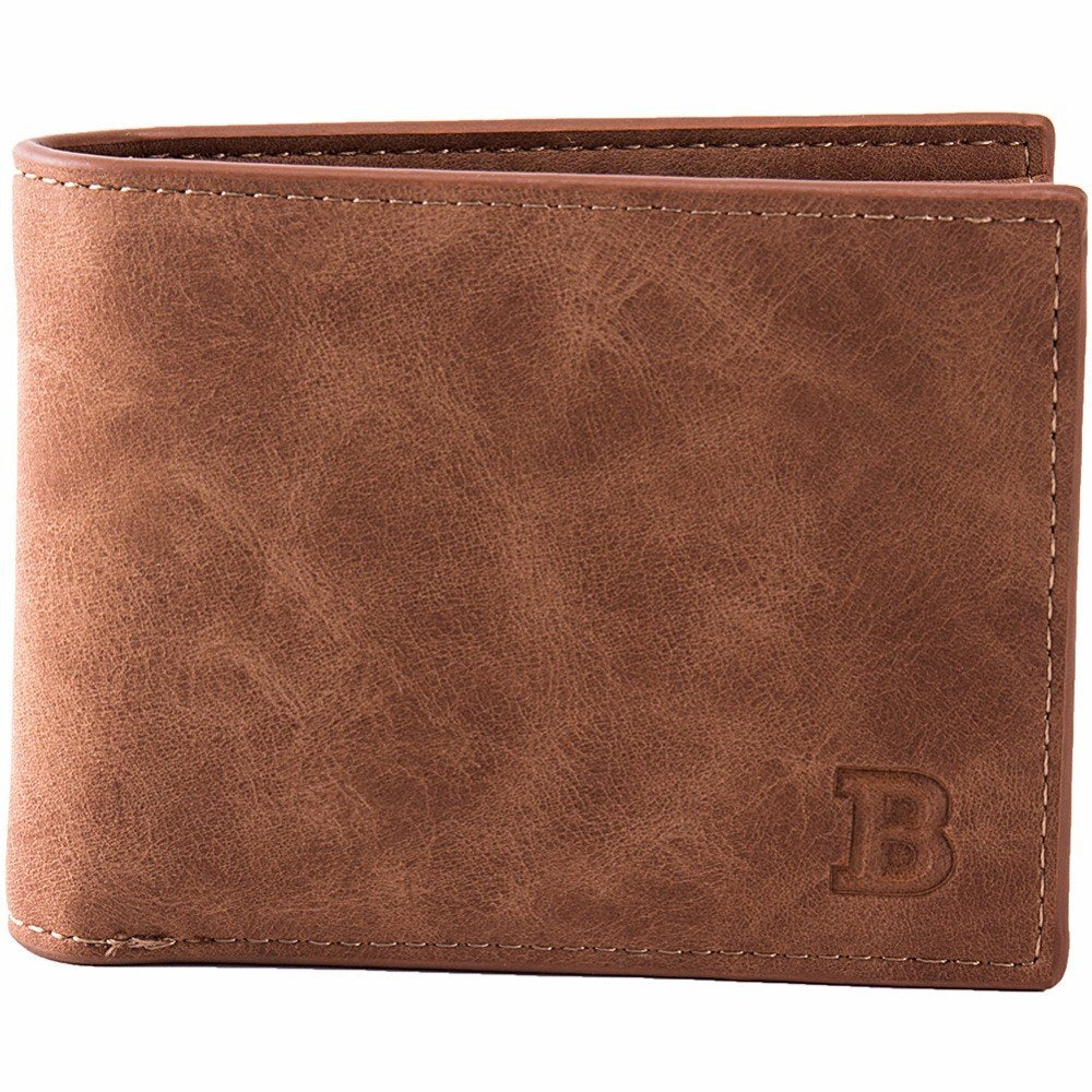 Fashion Men Wallets Mens Wallet with Coin Bag Zipper Small Money Purses New Design Dollar Slim Purse Money Clip Wallet - Enfance-Heureuse