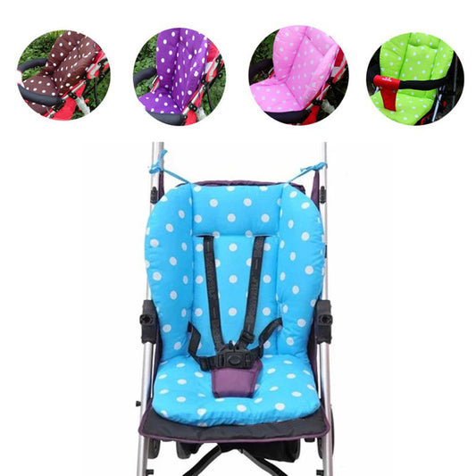 Baby Infant Stroller Seat Pushchair Cushion Cotton Mat Rainbow Color Soft Thick Pram Cushion Chair BB Car Seat Cushion - Enfance-Heureuse