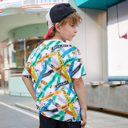 Children's printed T-shirt - Enfance-Heureuse