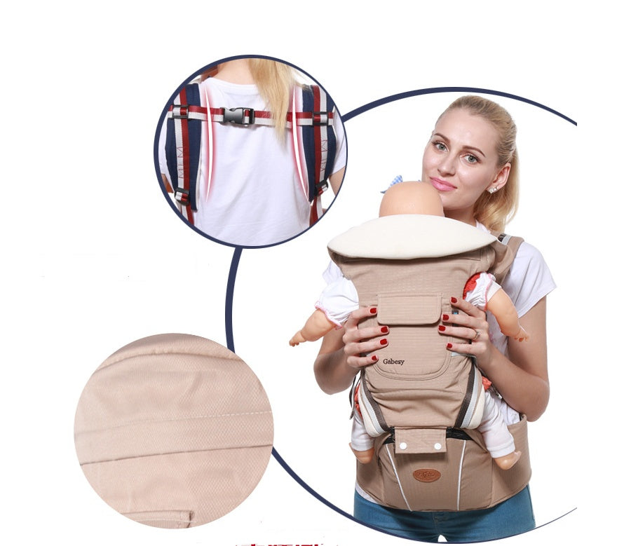 Four seasons baby strap children's waist stool breathable - Enfance-Heureuse
