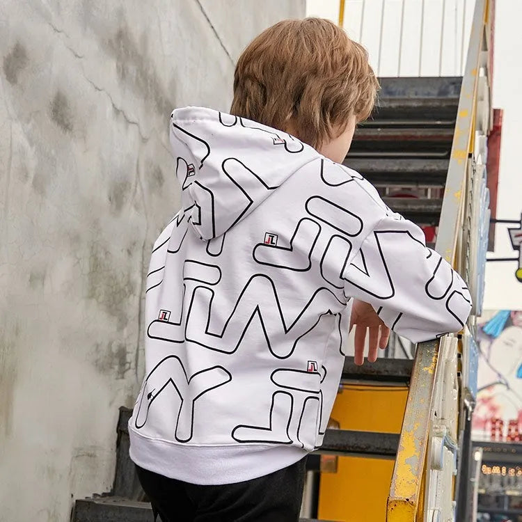 Printed fashion sports children's wear - Enfance-Heureuse