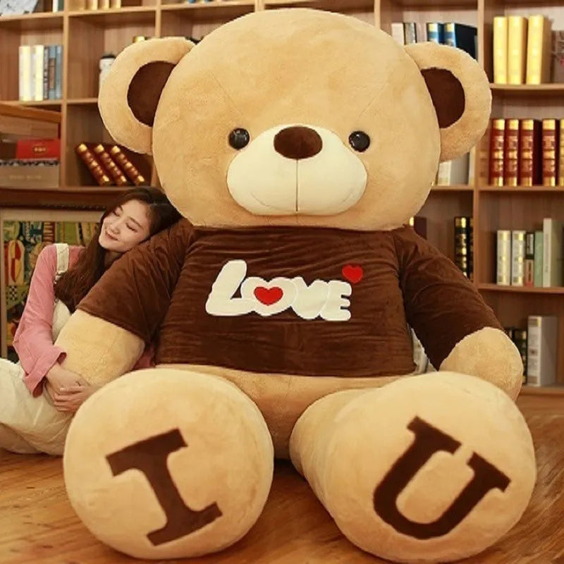 Coeur Oreiller Ours En Peluche Jouet Cadeau du Jour de Valentine - Enfance-Heureuse