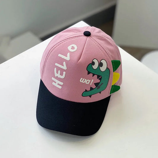 Enfants de Bande Dessinée de Couleur Assortie Casquette de Baseball - Enfance-Heureuse