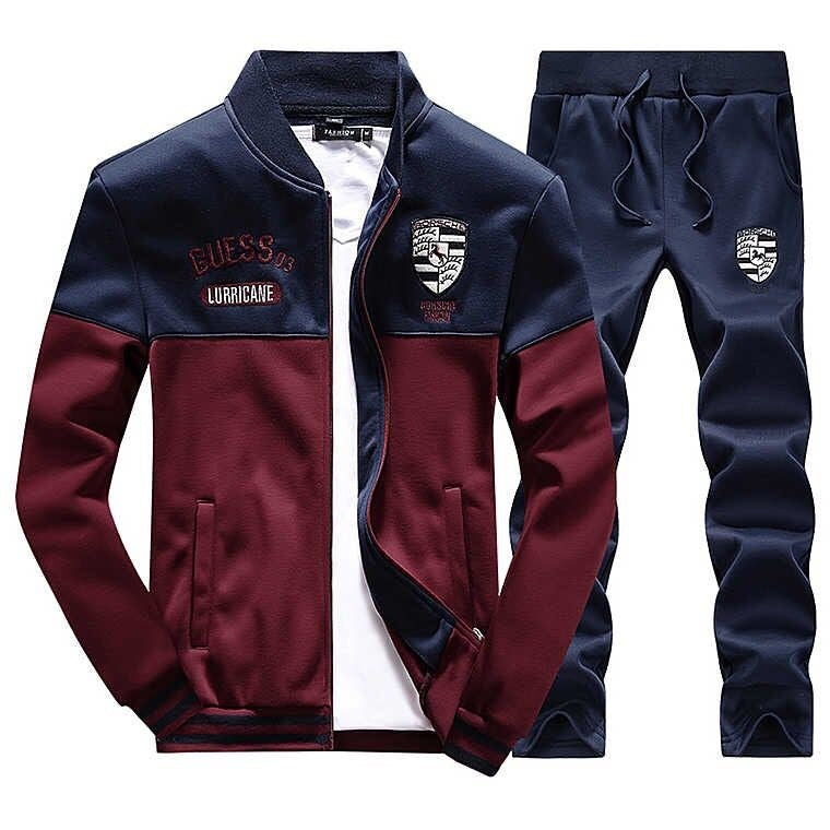 autumn and winter men's SWEATER MENS casual sport suit jacket collar long sleeved sweater students tide - Enfance-Heureuse