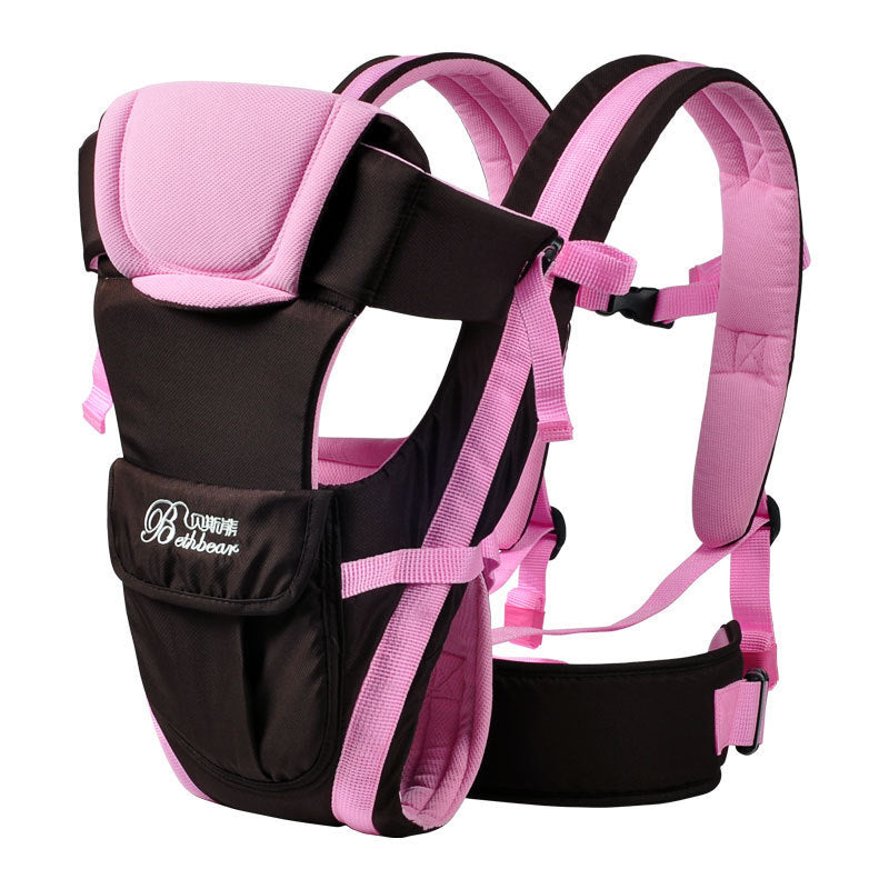 Bass Bear Carrier Double Shoulder Four Seasons Maternal and Child Multifunctional Baby Carrier - Enfance-Heureuse