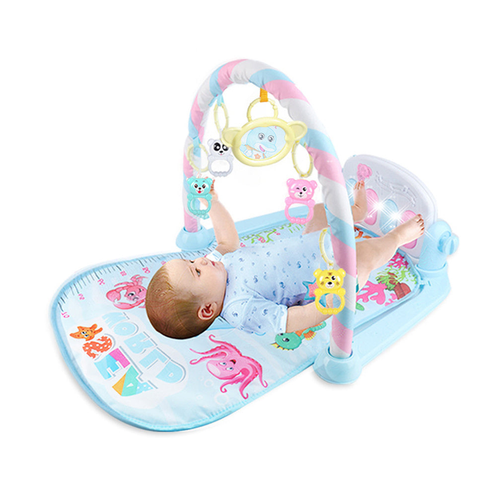 Explosive Baby Pedal Piano Toy Baby Music Fitness Frame - Enfance-Heureuse