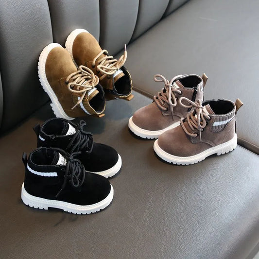 Chaussures bébé chaussures à semelle souple chaussures bébé enfant en bas âge bottes - Enfance-Heureuse