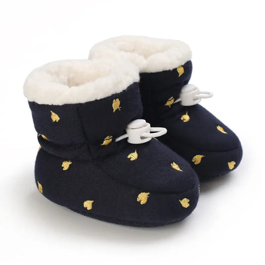 Baby Autumn And Winter Baby Shoes Cotton Shoes - Enfance-Heureuse