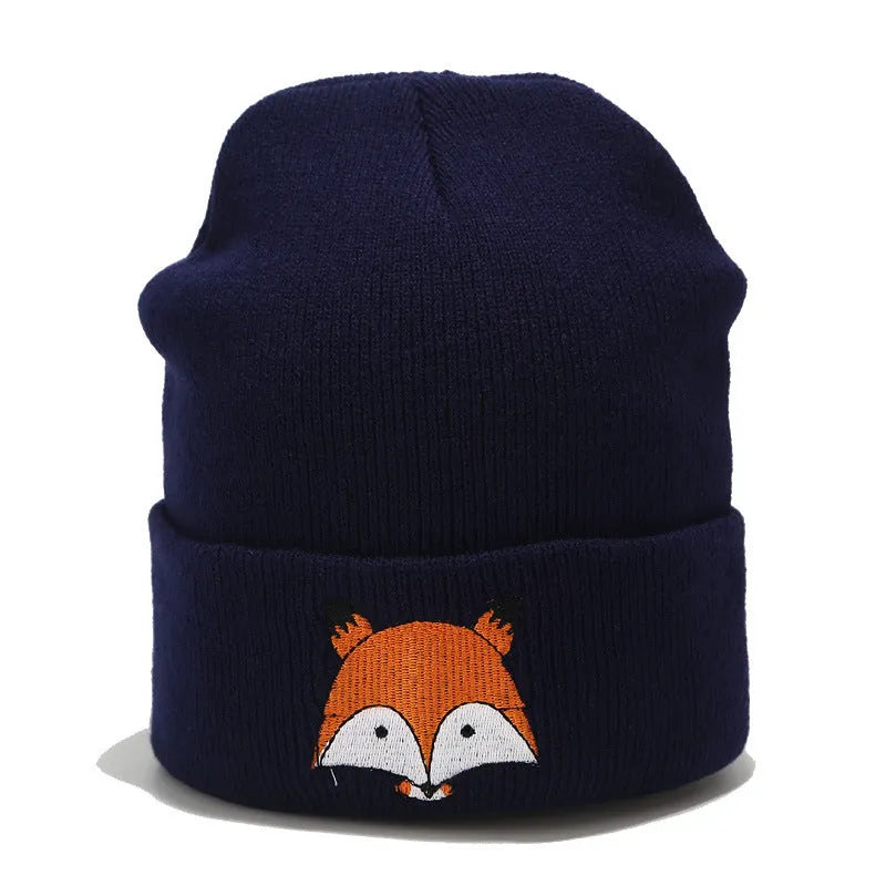 Brodé bonnet de laine - Enfance-Heureuse