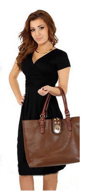 Pregnant women's stretch dress - Enfance-Heureuse
