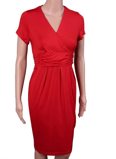 Pregnant women's stretch dress - Enfance-Heureuse