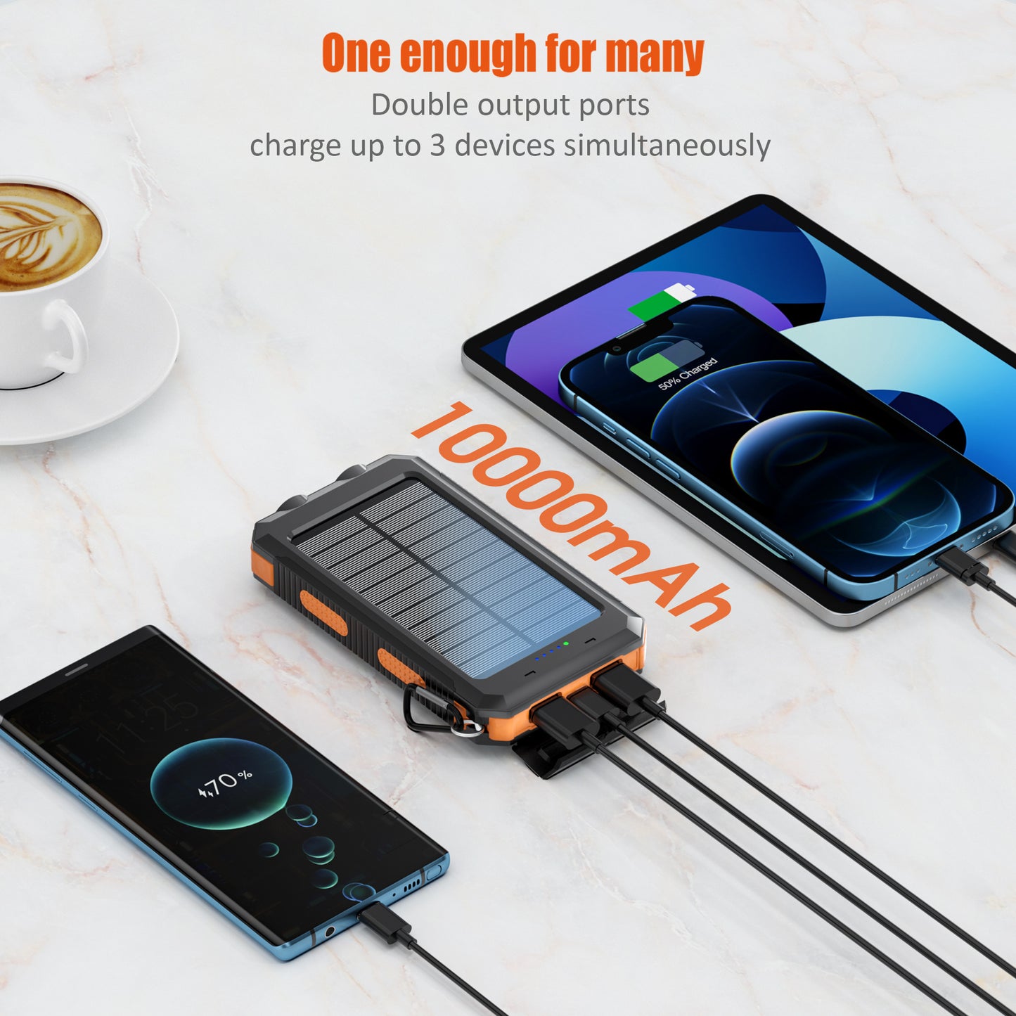 Solar Power Bank For Life Lights - Enfance-Heureuse