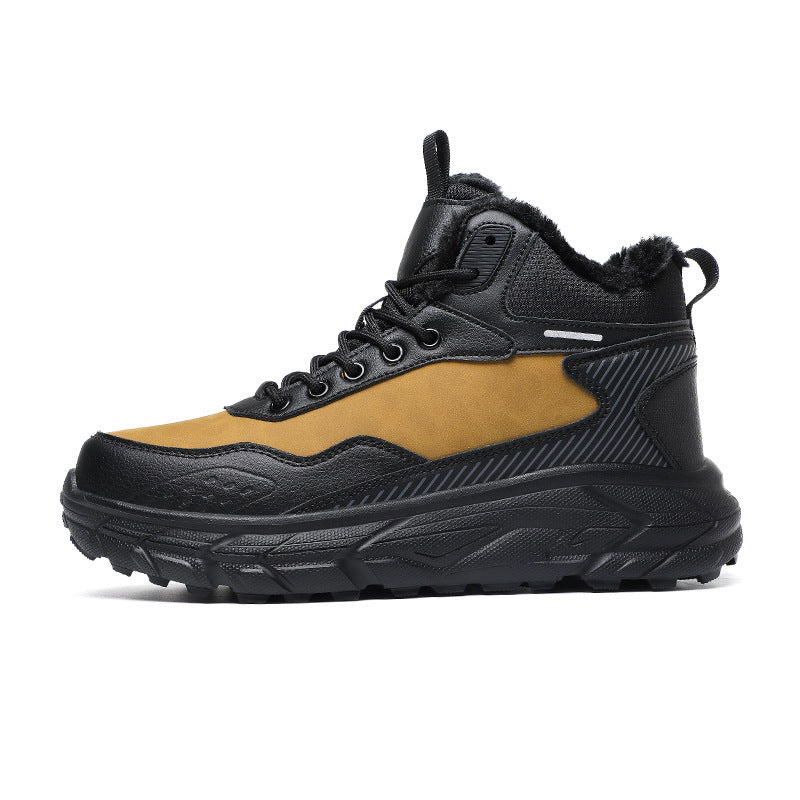 Cold And Warm High Cotton-padded Shoes Winter - Enfance-Heureuse