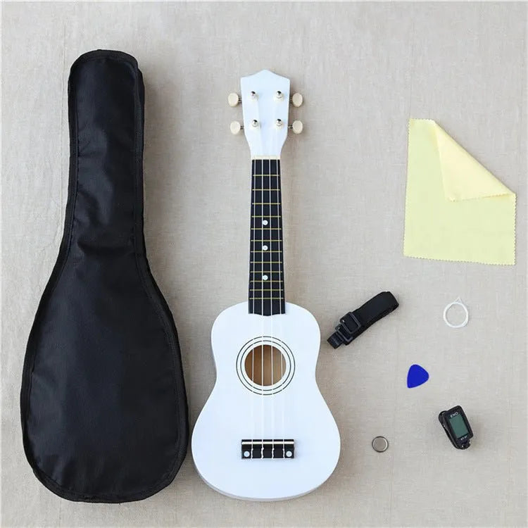 21 inch wooden ukulele - Enfance-Heureuse