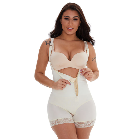 Belly reduction corset one-piece bodysuit - Enfance-Heureuse