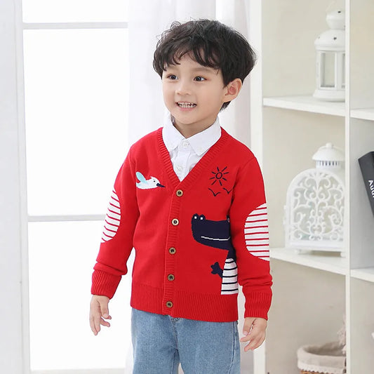 Boys cardigan sweater - Enfance-Heureuse