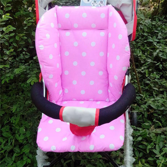 Baby Infant Stroller Seat Pushchair Cushion Cotton Mat Rainbow Color Soft Thick Pram Cushion Chair BB Car Seat Cushion - Enfance-Heureuse