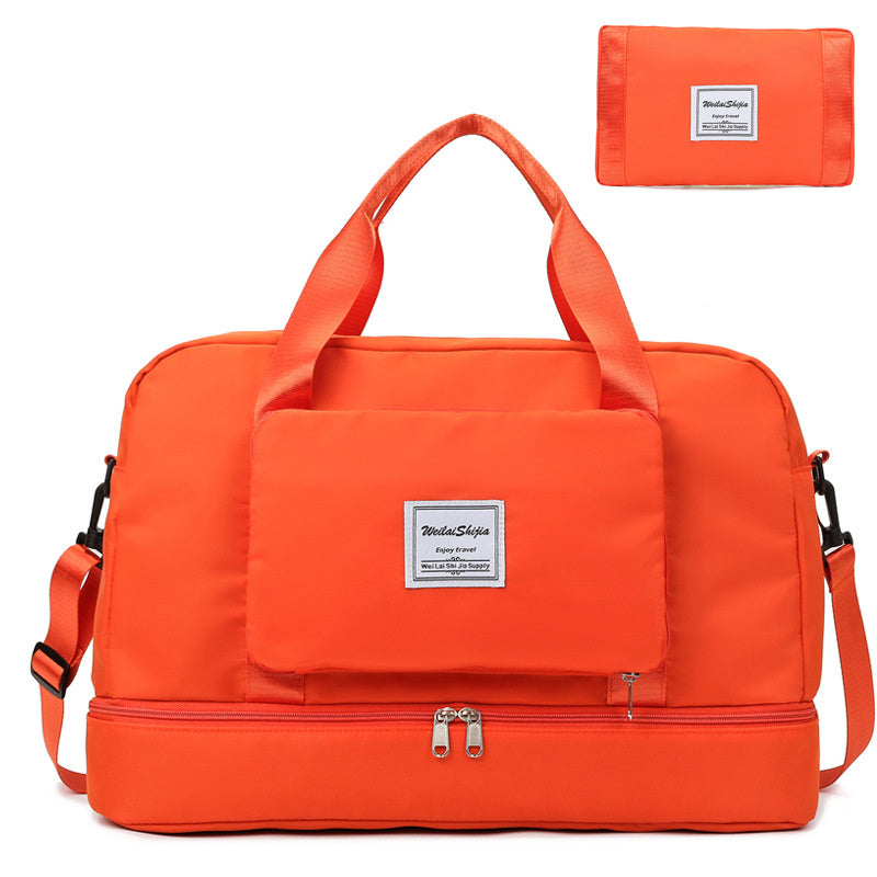 Foldable Travel Duffel Bags Sports Gym Tote Bag Women - Enfance-Heureuse