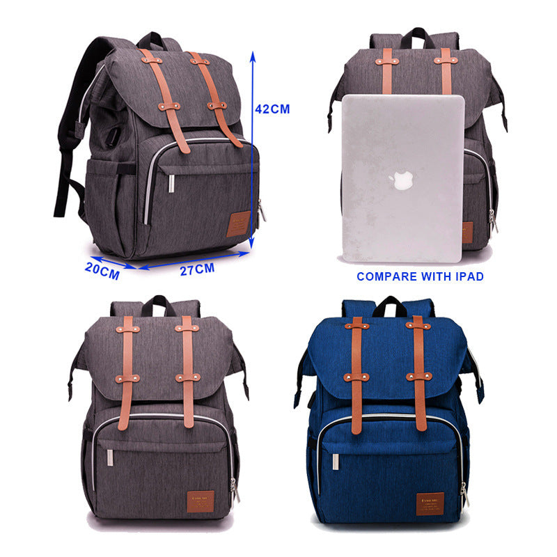 Multifunctional large-capacity mother and baby bag - Enfance-Heureuse