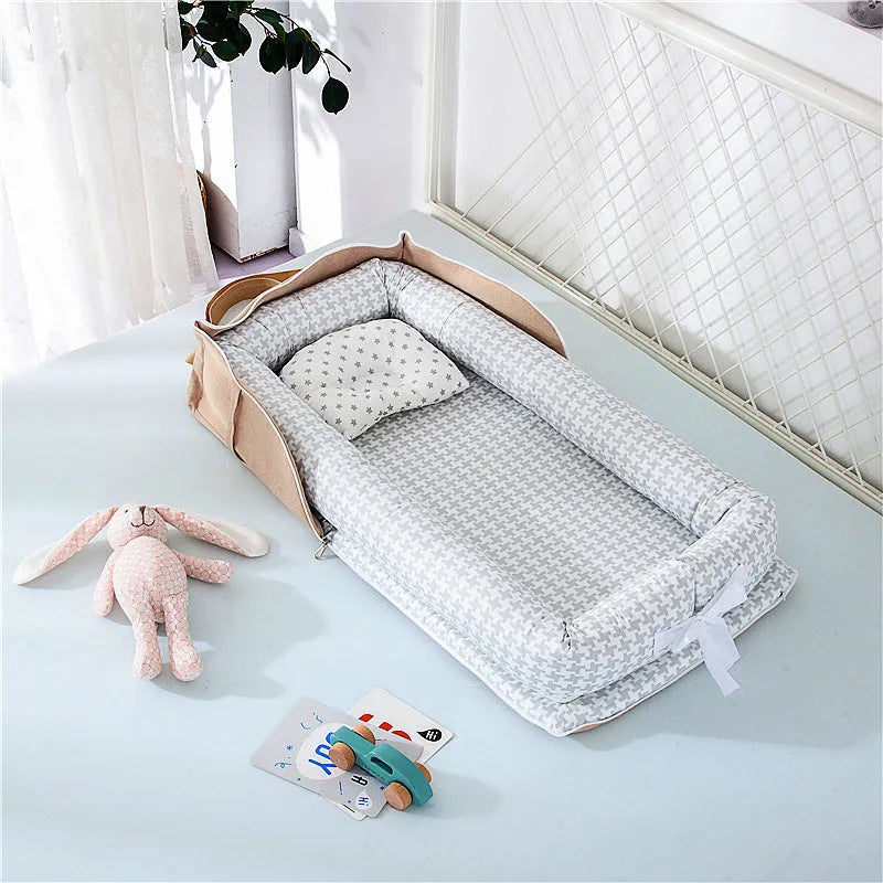 Lit bébé pliable, - Enfance-Heureuse