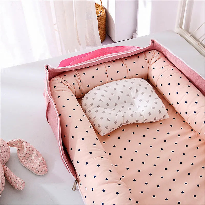 Lit bébé pliable, - Enfance-Heureuse