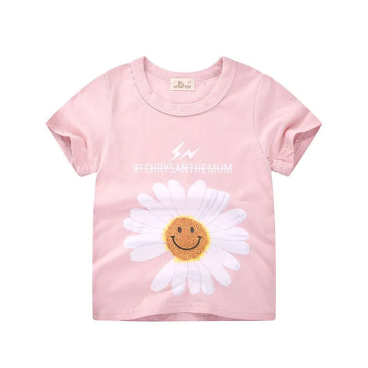 27kids Brand Children's Clothing Korean Children's Short-Sleeved T-shirt Wholesale Summer New Boys' Tops For One Generation - Enfance-Heureuse