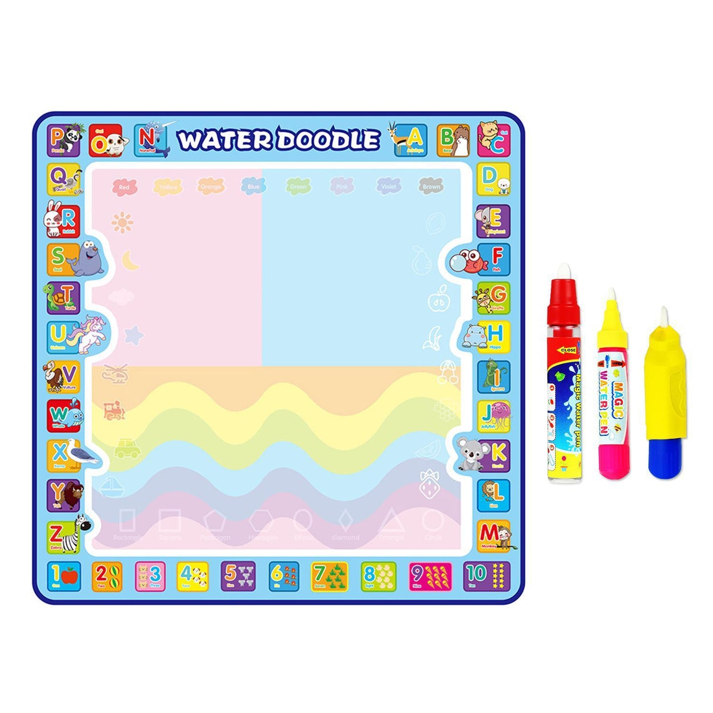 Puzzle Graffiti Writing Color Painting Pad - Enfance-Heureuse