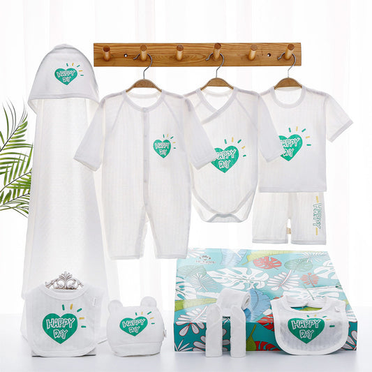 Summer Thin Newborn Clothes Baby Gift Set - Enfance-Heureuse