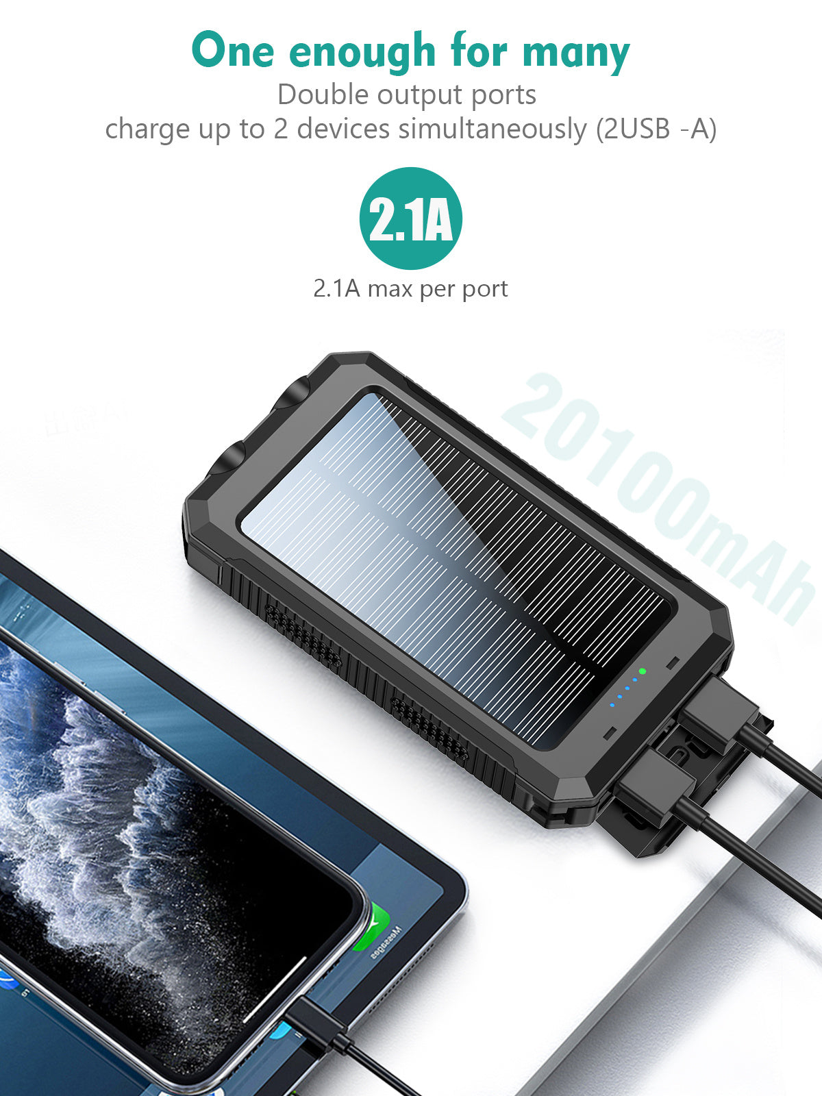 Solar Power Bank For Life Lights - Enfance-Heureuse