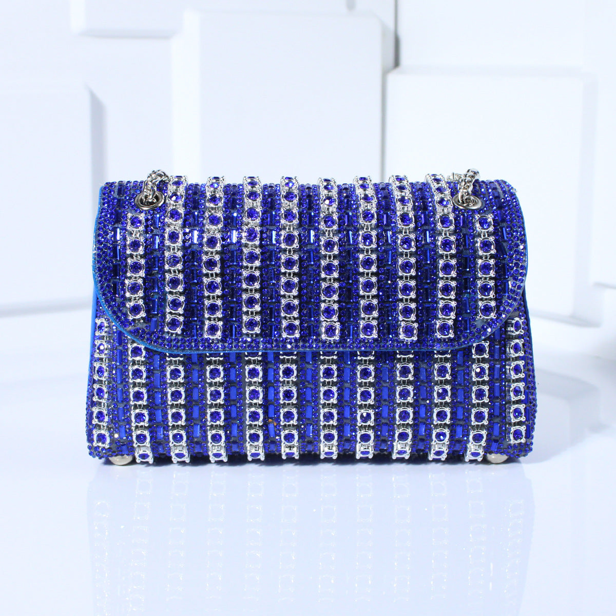 Fashion Crossbody Dinner Bag Diamond-embedded Hand Carrying - Enfance-Heureuse