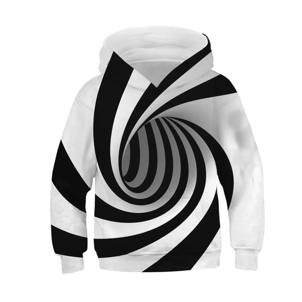 Digital Printing Children's Hooded Long-Sleeved Sweater - Enfance-Heureuse
