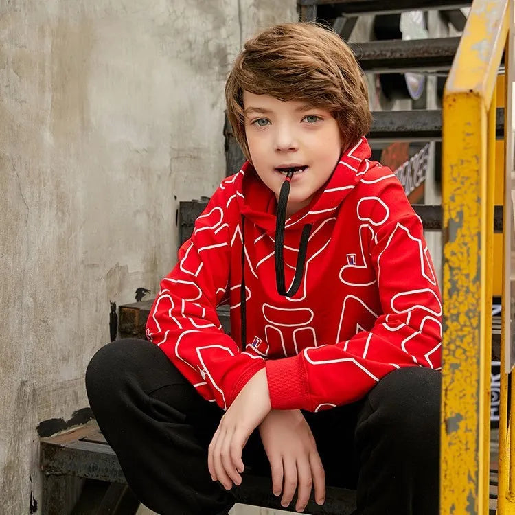 Printed fashion sports children's wear - Enfance-Heureuse