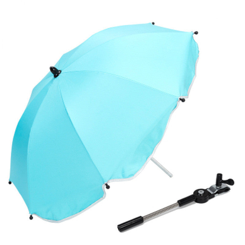 360 Degrees Pram Umbrellas Cart Accessories Adjustable Stroller Umbrella - Enfance-Heureuse
