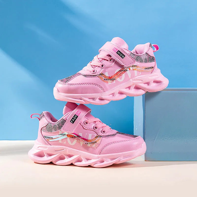 Korean Style Trendy Shoes Girls Girls Shoes Children's Sports Shoes - Enfance-Heureuse