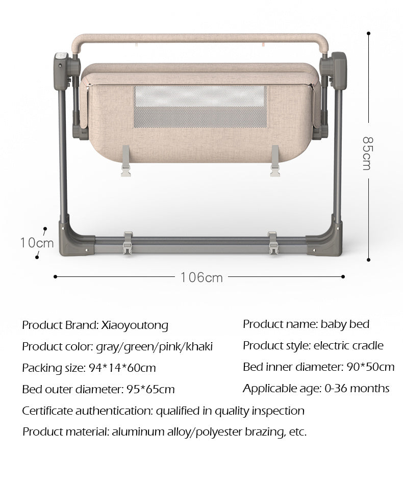 Infant Multi-function Intelligent Electric Cradle - Enfance-Heureuse