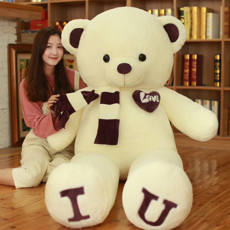 Coeur Oreiller Ours En Peluche Jouet Cadeau du Jour de Valentine - Enfance-Heureuse