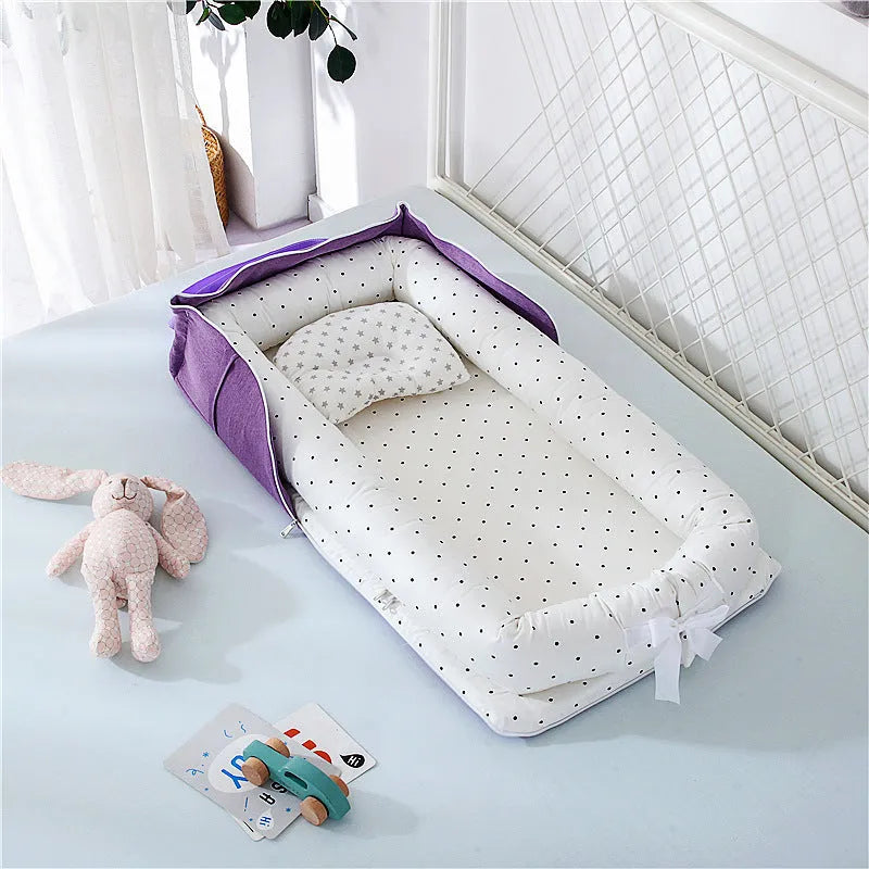 Lit bébé pliable, - Enfance-Heureuse
