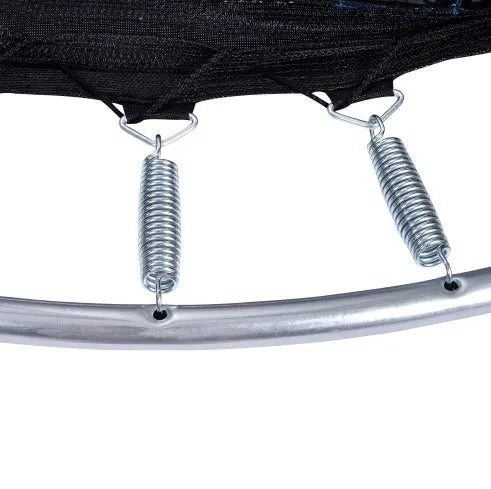 5.5FT Trampoline For Kids -65 Outdoor & Indoor Mini Toddler Trampoline With Enclosure, Basketball Hoop And Ball Included - Enfance-Heureuse