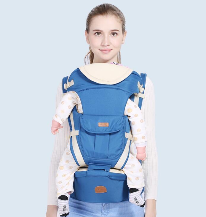 Four Seasons Breathable Multifunctional Baby Waist Stool Three-in-One Can Slanting Sling - Enfance-Heureuse