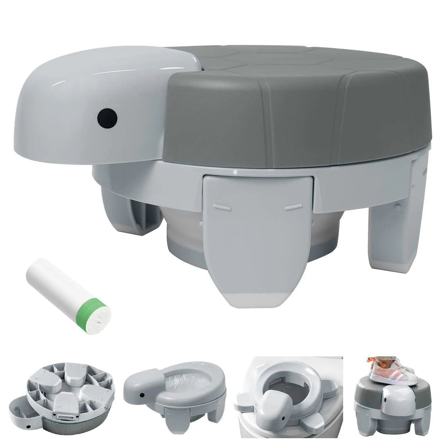 Enfants Formation de Toilette Bébé Urinoir Portable Pliant Voyage Sortie Bébé Voyage Pot - Enfance-Heureuse
