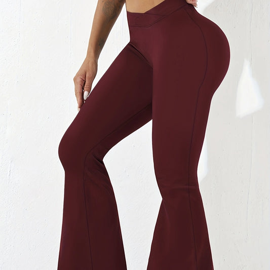 Ladies' Fashionable And Elegant Temperament Versatile Solid Color Tight Fitting Autumn And Winter Pants Elegant - Enfance-Heureuse